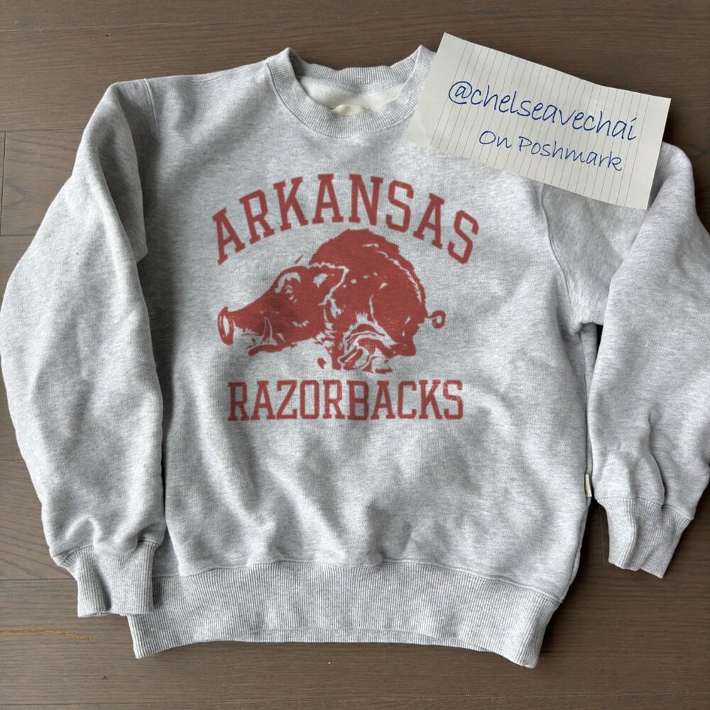 Vintage University of Arkansas Razorbacks Sweatshirt, Arkansas Razorbacks Shirt